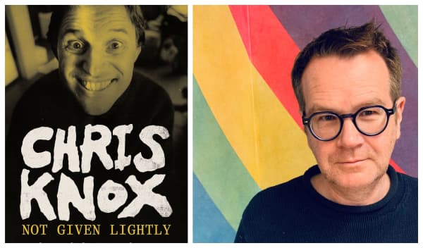 Craig Robertson author of Not Given Lightly, a memoir of Chris Knox