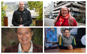 My Matariki collage - Wairangi Steven Heke, Fiona Cassidy, Nick Tupara, Sharlene Rogers