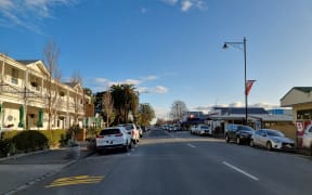 The main street of Greytown in Wairarapa.