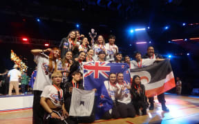 Linwood's Euphoria Dance Studio clinched New Zealand's first adult mega crew division gold at the Hip Hop Unite championship in the Czech Republic.