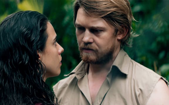 Margaret Qualley and Joe Alwyn in the 2022 film Stars at Noon