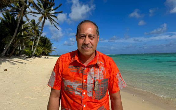 Dalton Tagelagi in Rarotonga. 7 November 2023.