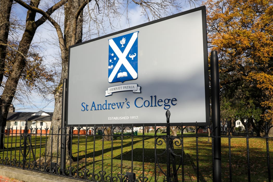 St Andrew's College in Christchurch.