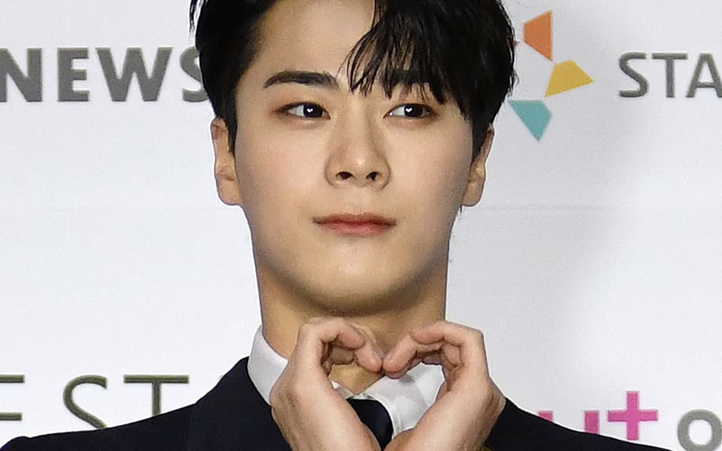 Moonbin was a member of boy band Astro.