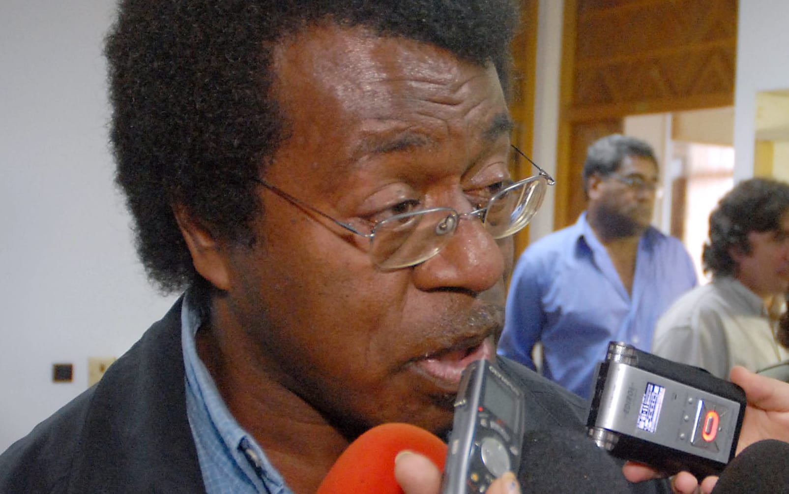 The New Caledonia pro-independence politician, Jean-Pierre Djaiwe.