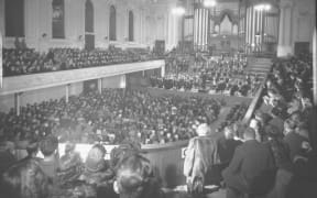 National Orchestra in the Auckland Town Hall