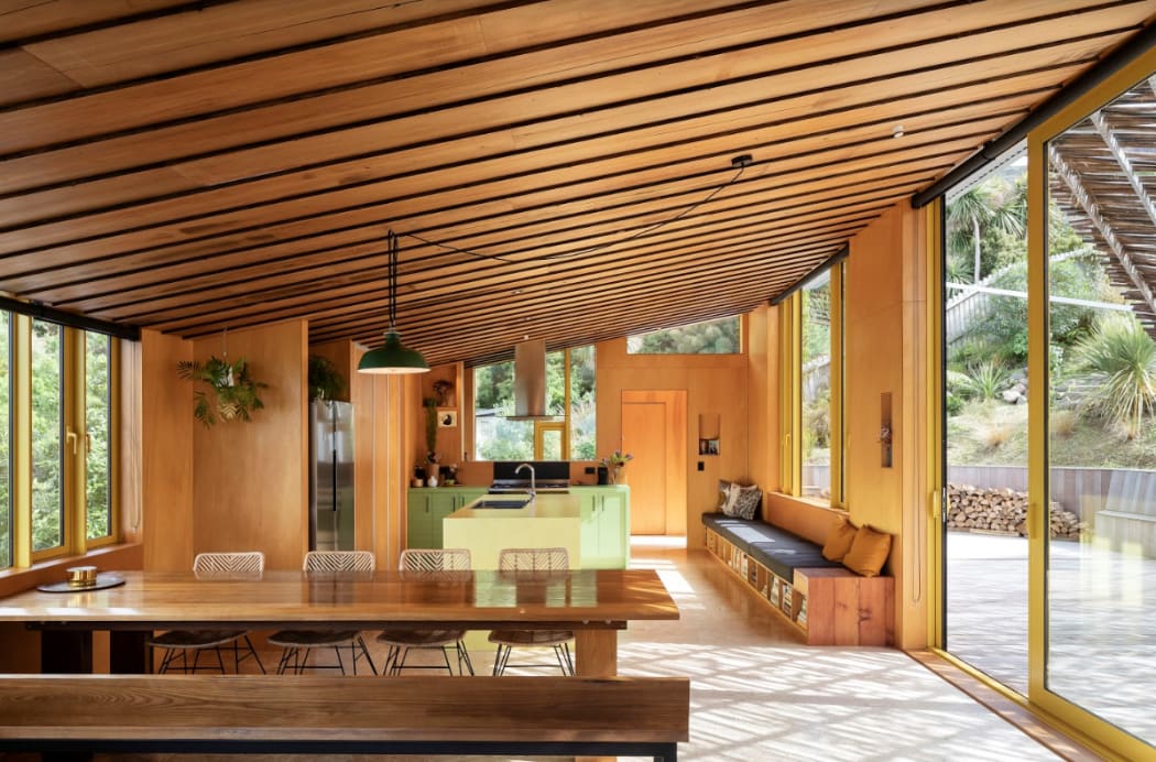 Lyttelton state house re-design, Toto Whare.