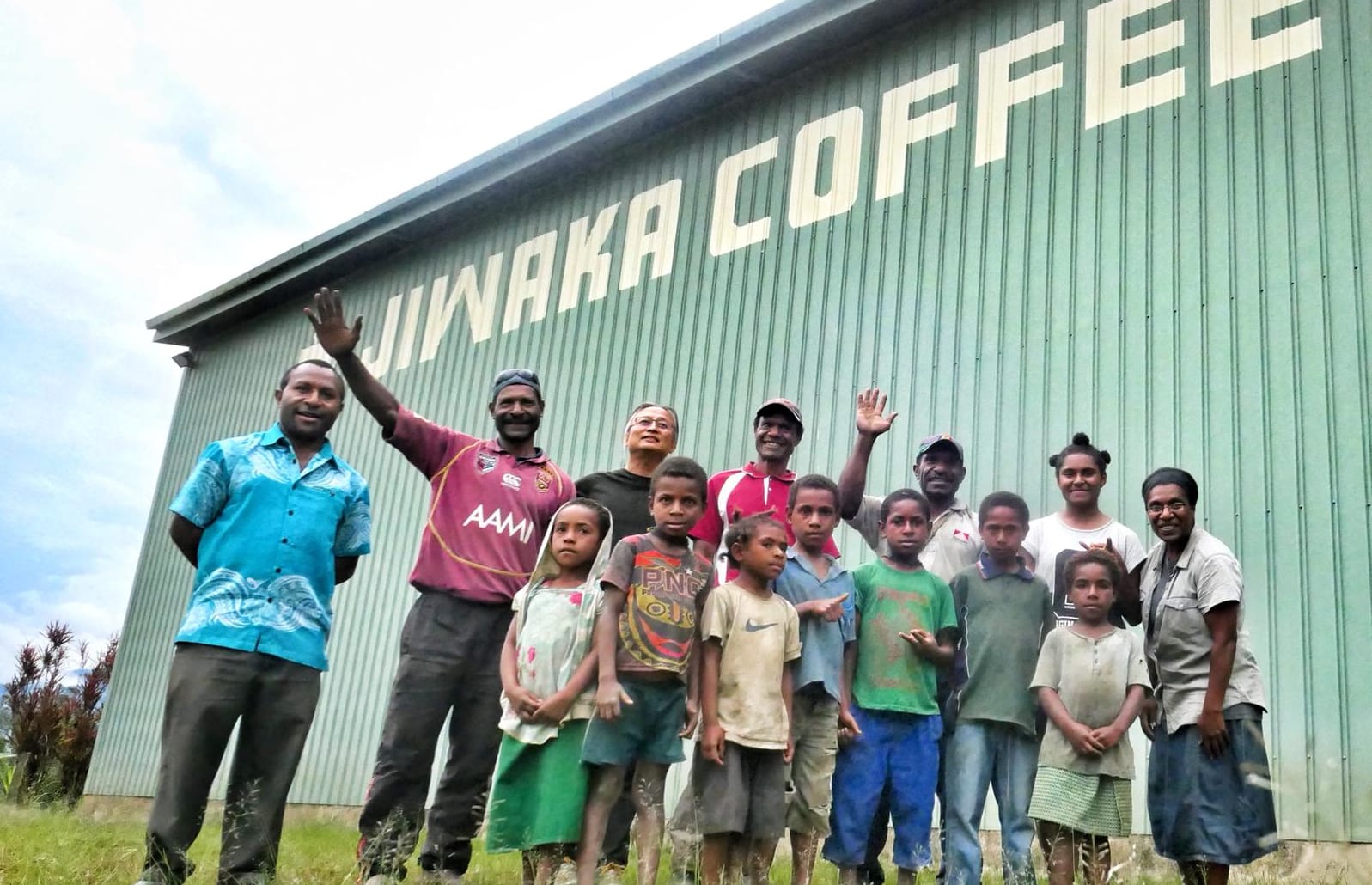 Jiwaka Coffee warehouse