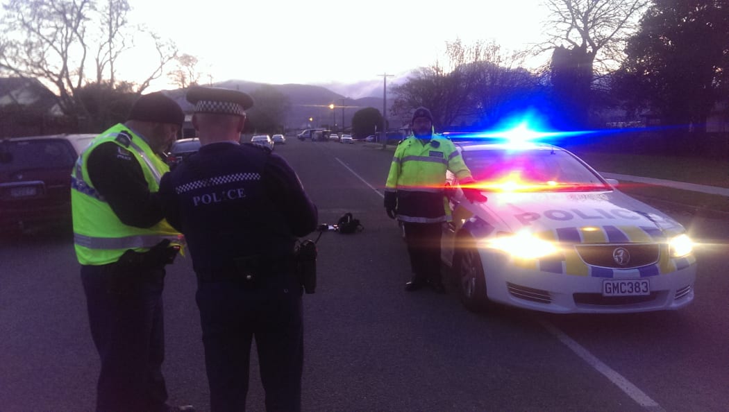 Police in Motueka.