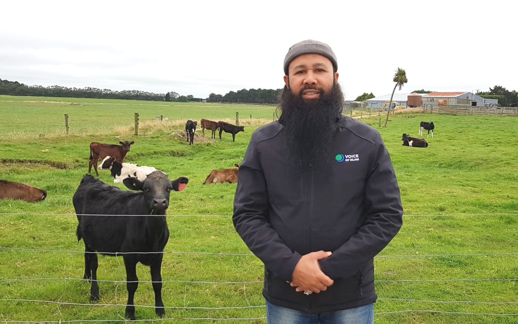 Imam and dairy farmer Reza Abdul