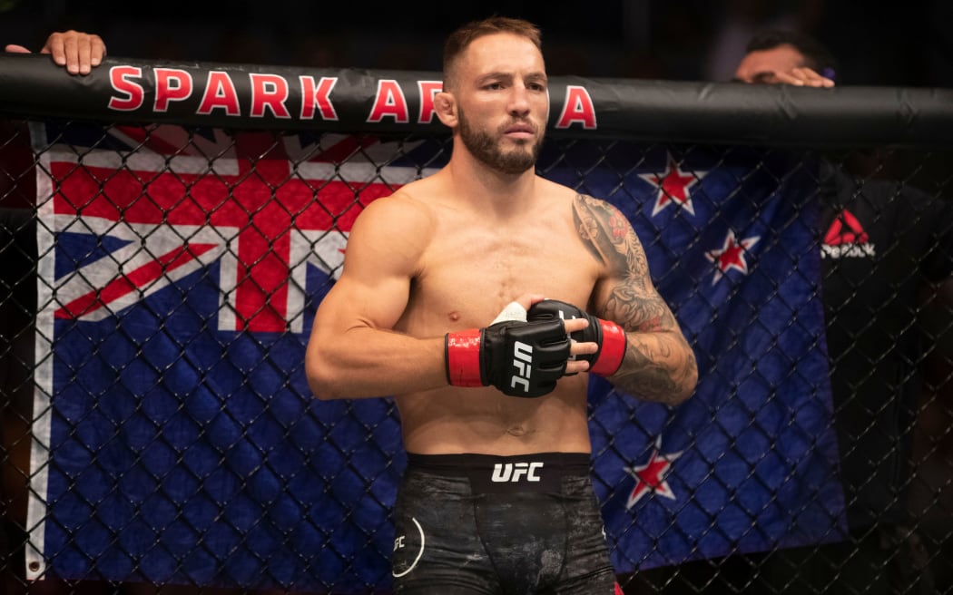 New Zealand UFC lightweight Brad Riddell.