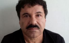 Mexican drug trafficker Joaquin Guzman Loera, aka "el Chapo Guzman",