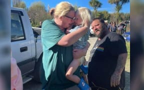 Axel is reunited with his family after going missing for almost a day.