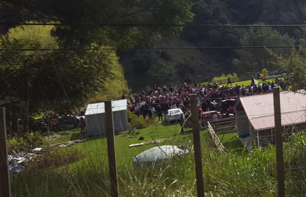 Mongrel Mob members from around the country, and even the Cook Islands, King Cobras and Rebels MC members were present at 27-year-old Kevin Ratana's tangi.