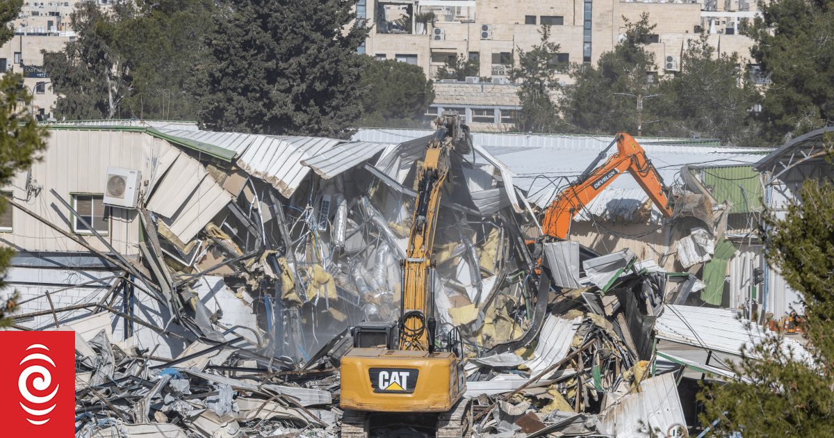 Israel starts demolishing UN agency headquarters in East Jerusalem after ban