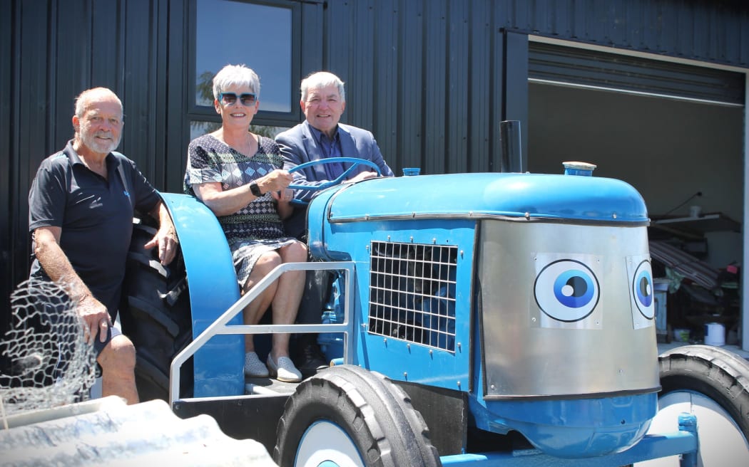 Tractor makes Christmas debut