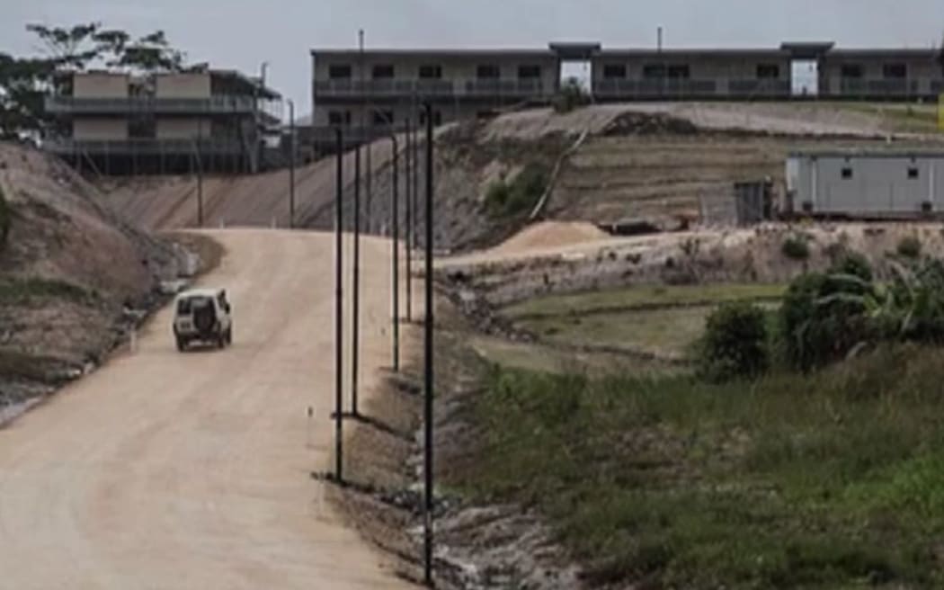 The Manus Island Detention Centre in PNG