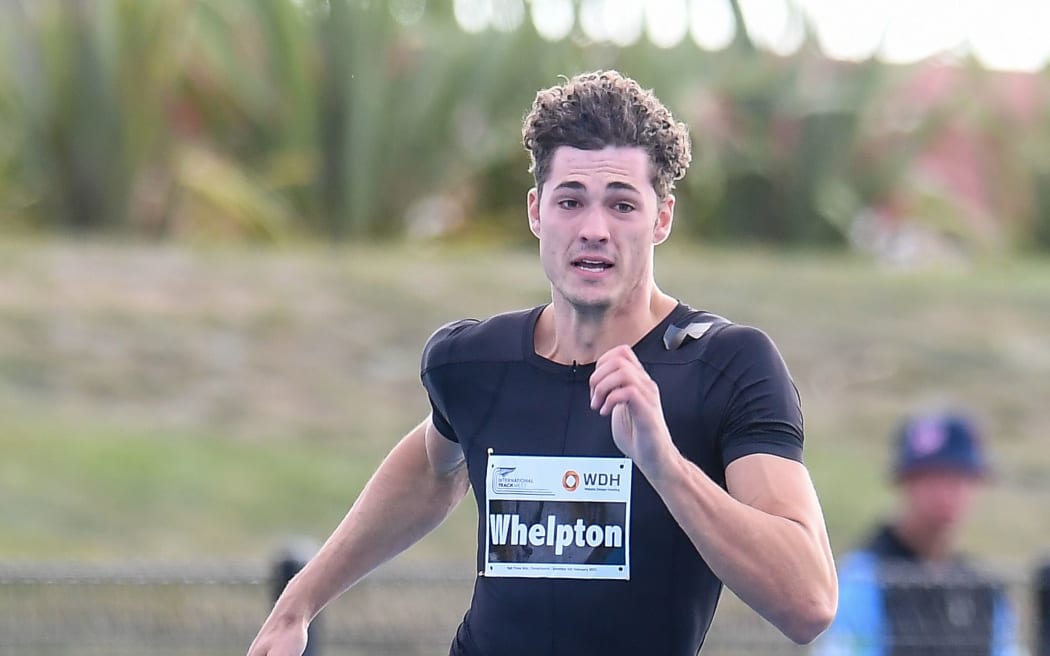 Tiaan Whelpton during the International Track Meet at Nga Puna Wai, Christchurch, 2021.