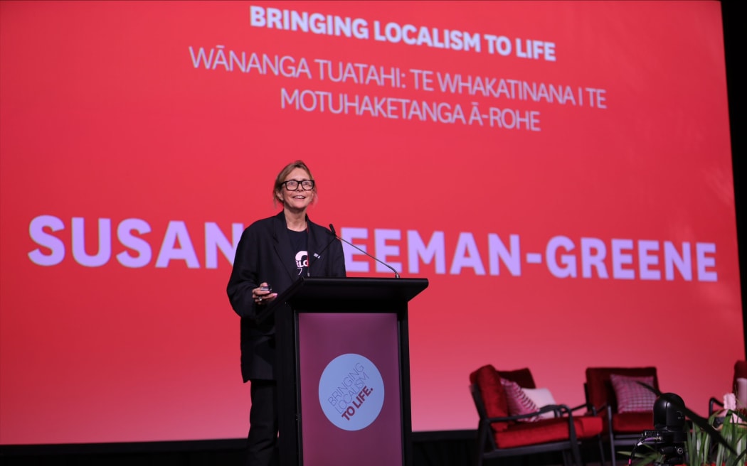 LGNZ chief executive Susan Freeman-Greene said communities needed greater control in local matters.