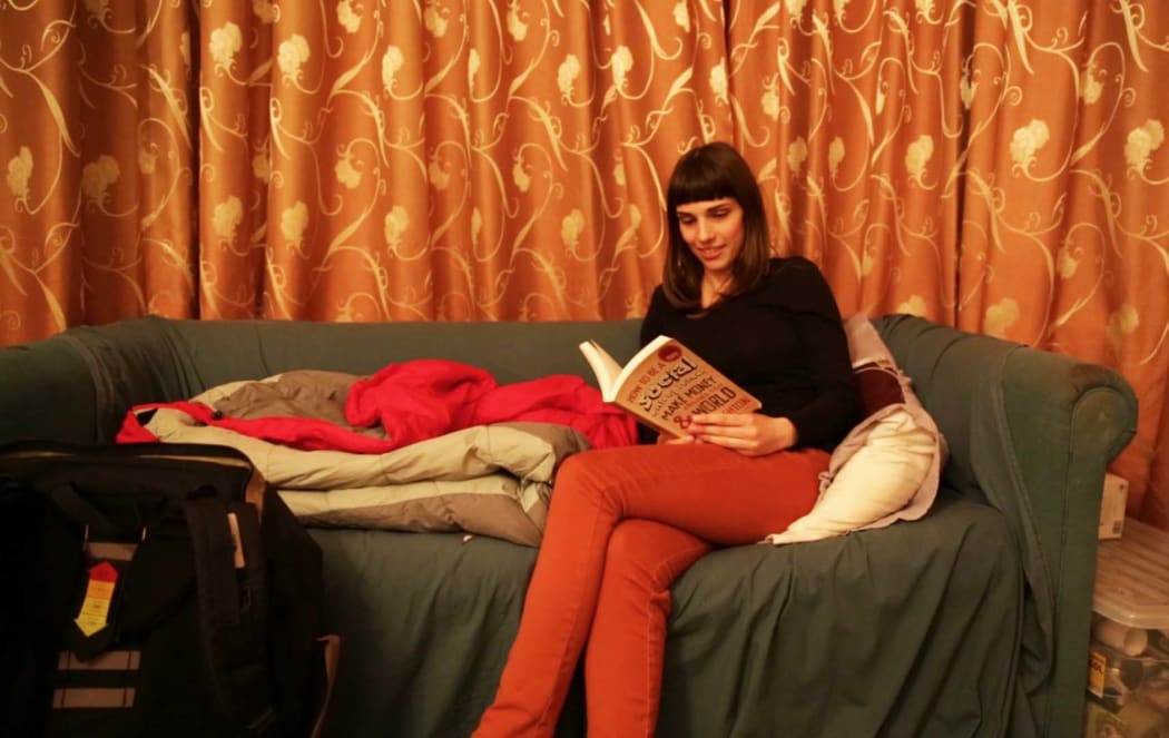 German traveller Svenja Sabel has been hitchhiking around New Zealand.