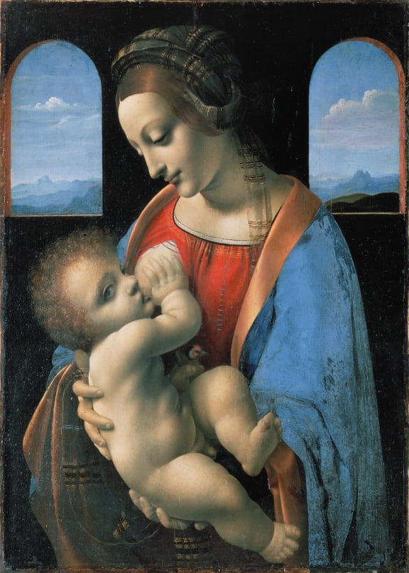 Virgin Mary and images like this have cemented the role of women as nurturers.