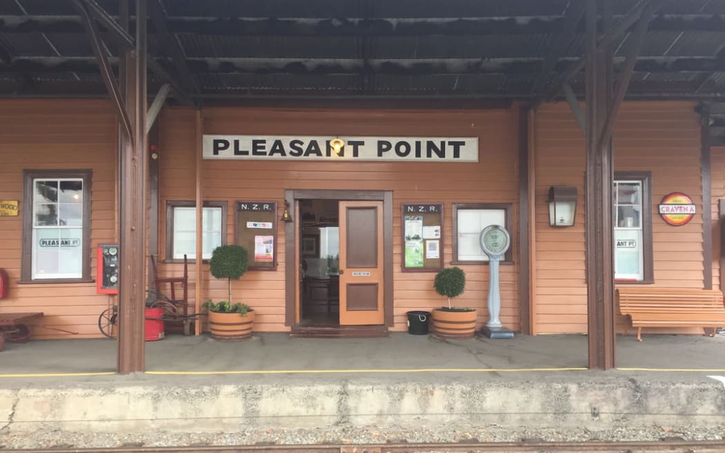 Pleasant Point historical train station