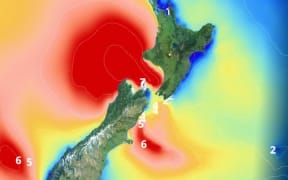 Gita will bring significant swells to many central and western areas, as well as the east coast of the South Island.
