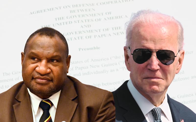 America is poised to sign a deal with Papua New Guinea which would give US armed forces uninhibited access to PNG’s territorial waters and airspace.