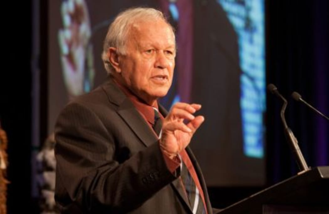 Te Wharehuia Milroy (1932 - 2019) Waka Toi Awards, 2009.