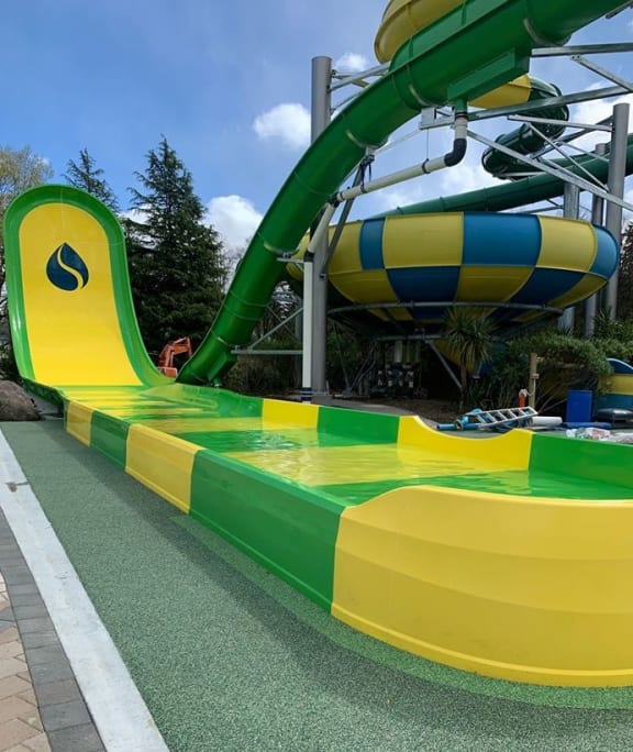 The Conical Thrill waterslide