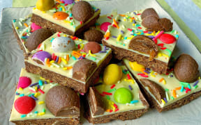 VJ Cooks Easter Egg Slice