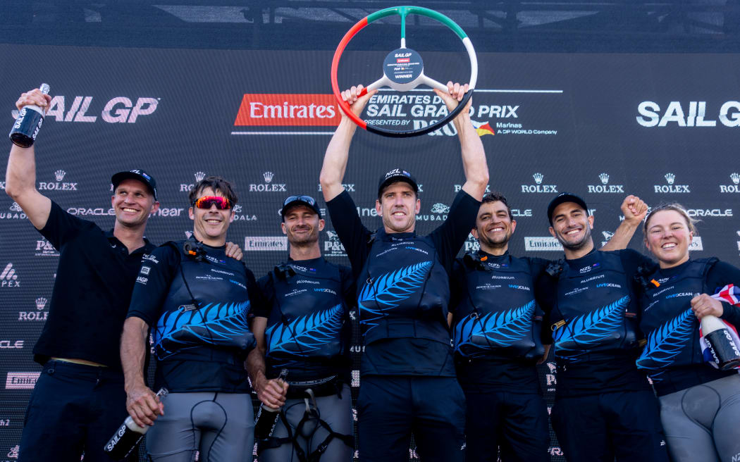 NZ SailGP team comes from behind for thrilling win RNZ News