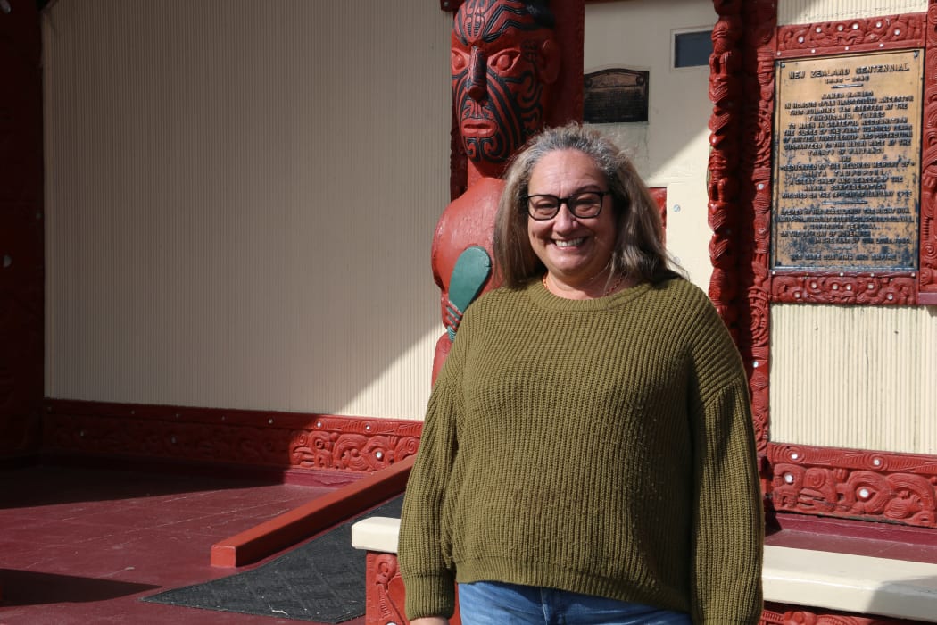 Dr Keri-Anne Wikitera is a descendant of Hori Taiawhio, a main rower who took tourists to see the Pink and White Terraces during the tourism boom at Te Wairoa.