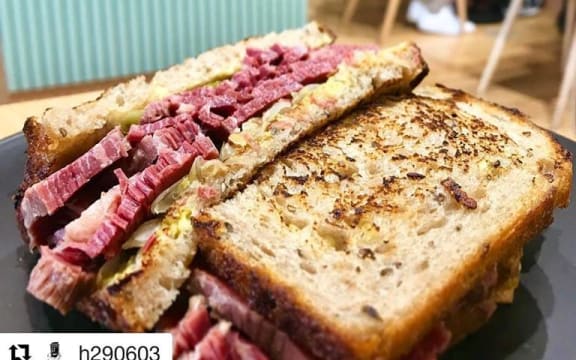 Fort Greene's famous Reuben sandwich