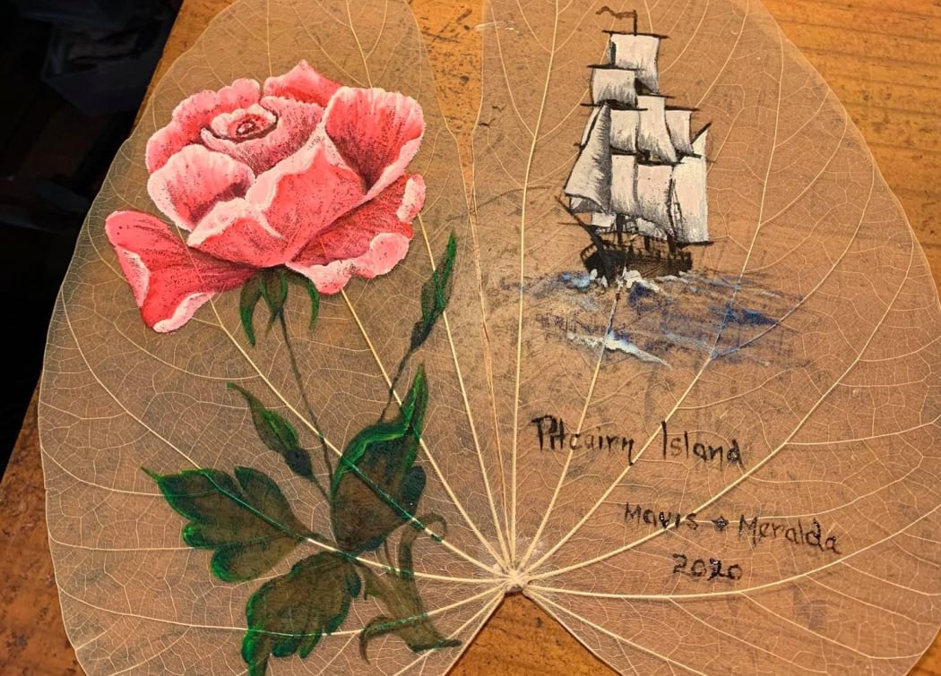 Souvenirs from Pitcairn Island were among  produce sold to passengers on cruise ships, which were increasingly visiting the island until the pandemic hit