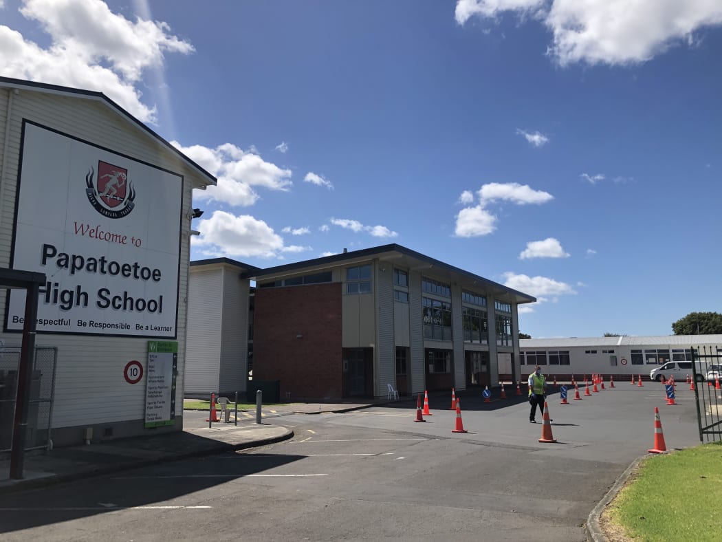 Papatoetoe High School on Thursday 18 February.