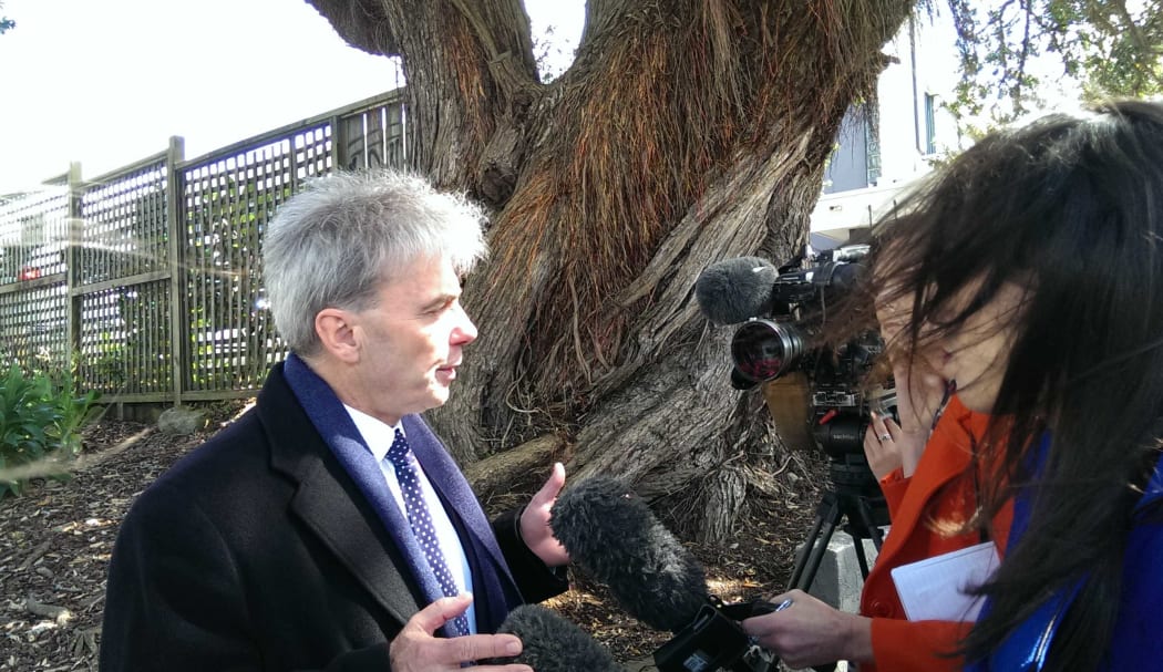 Arthur Fairley , defence lawyer for Mike 
Blowers.
