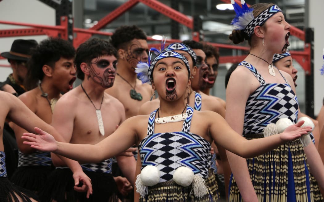Kaupapa Māori CrossFit whakataetae (competition) Mātātoa saw a special half-time performance by Te Wharekura o Te Kaokaoroa o Pātetere.