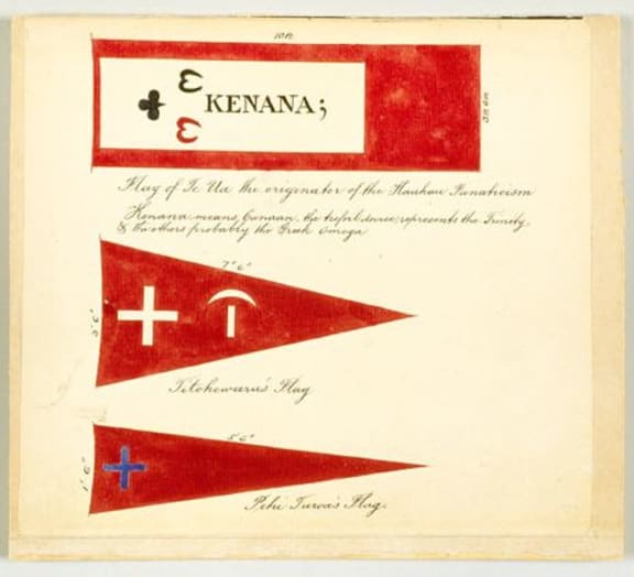 Pai Marire flag