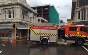 A large central Wellington block has been closed.