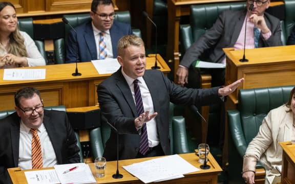 Chris Hipkins first debate as Leader of the Opposition.