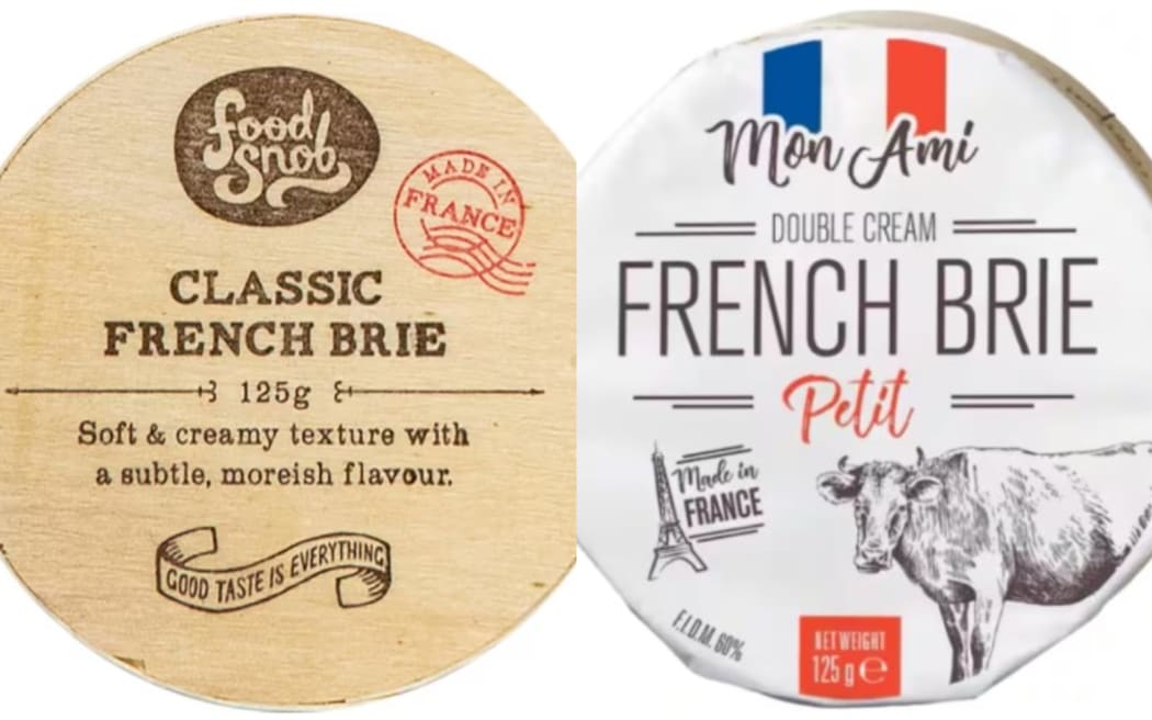 Two of the Food Snob and Mon Ami products being recalled.