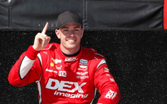 New Zealand Indycars driver Scott McLaughlin