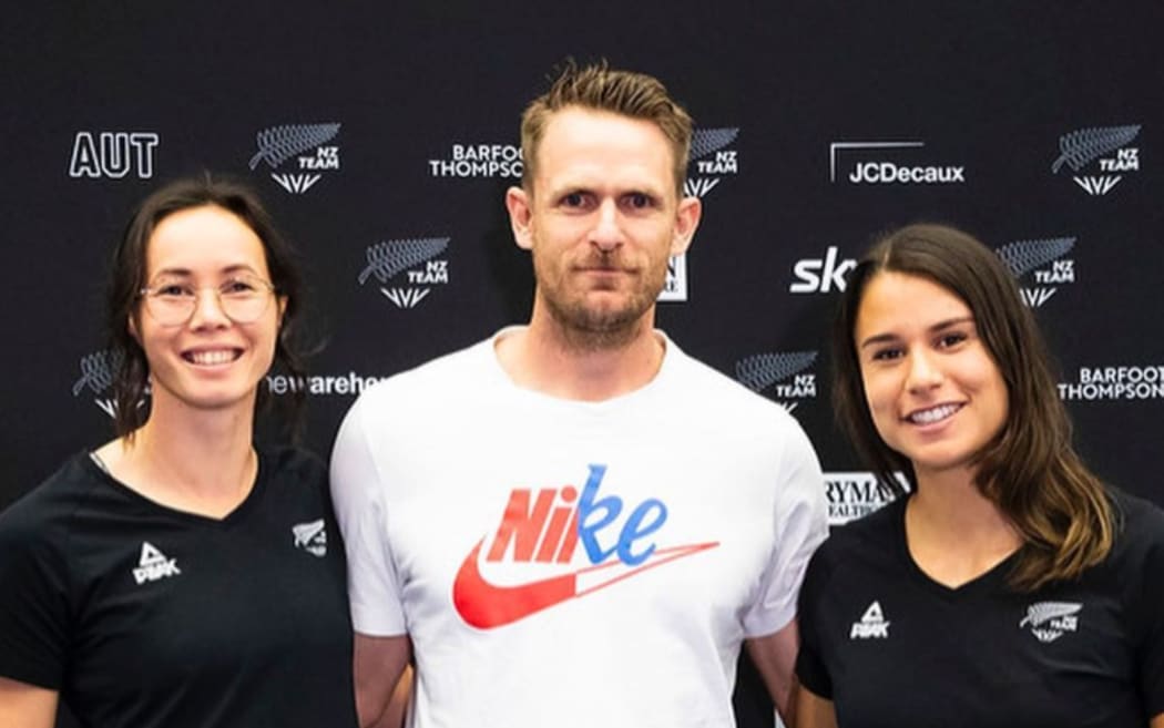 Portia Bing, James Mortimer and Zoe Hobbs