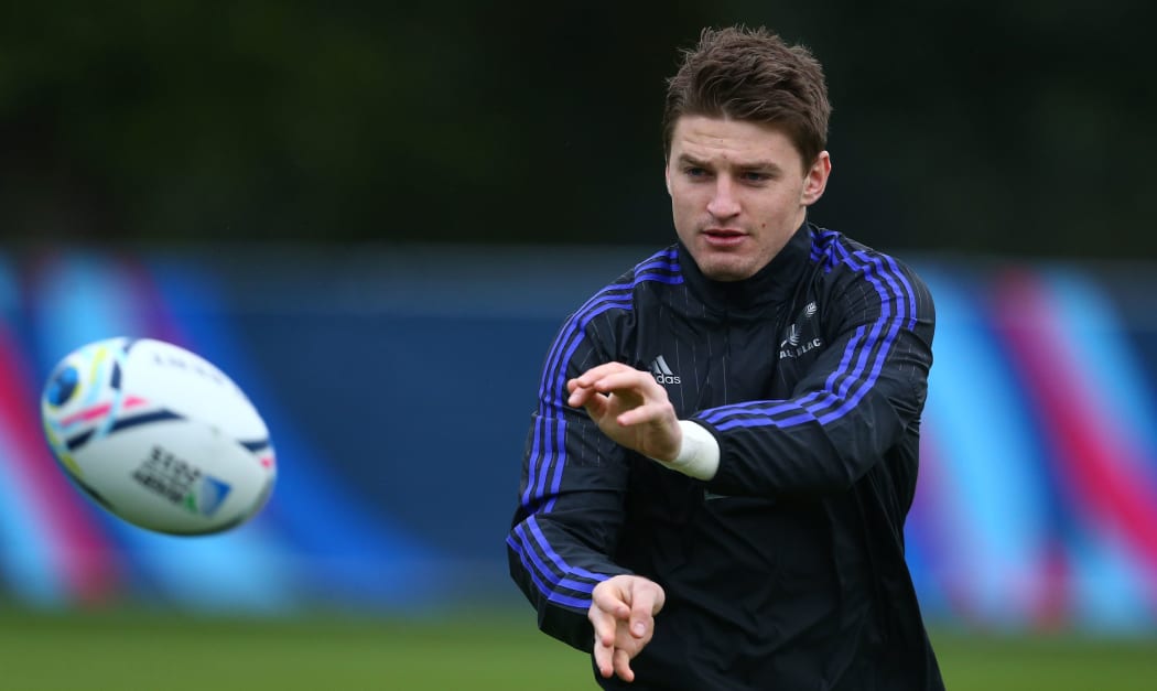 All Black first five Beauden Barrett