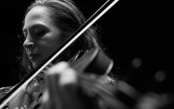 Serenity Thurlow (Ngāi Tahu, Waitaha, Kāti Māmoe, Te Whānau a Apanui, Ngāti Porou), Principal Violist with the Christchurch Symphony Orchestra.