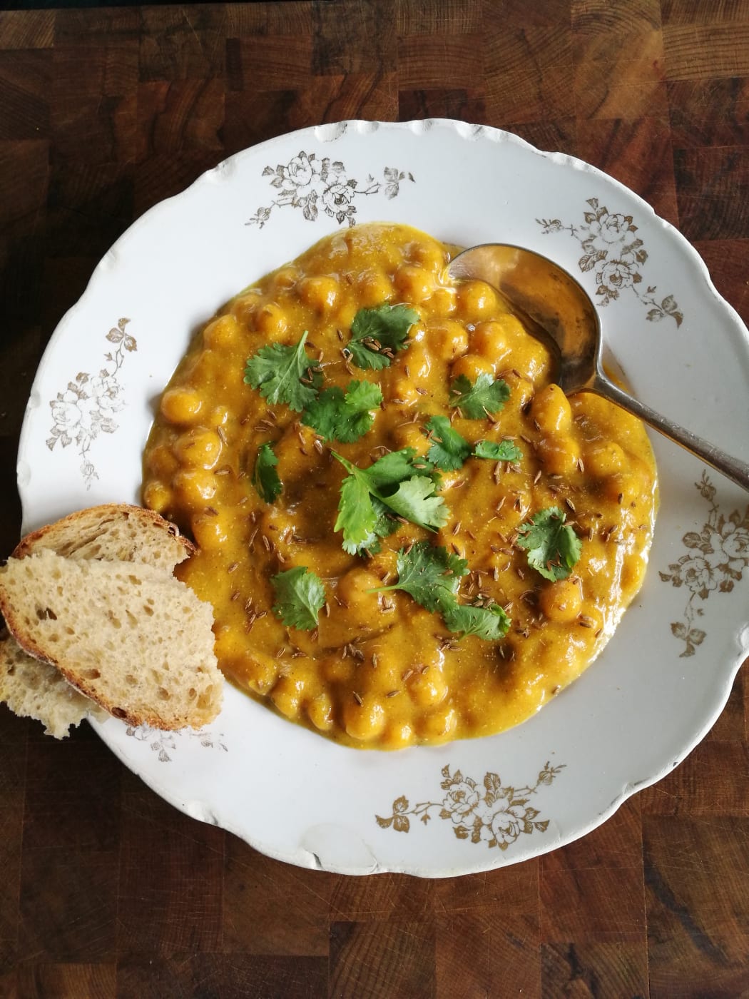 Spiced Chickpea Soup
