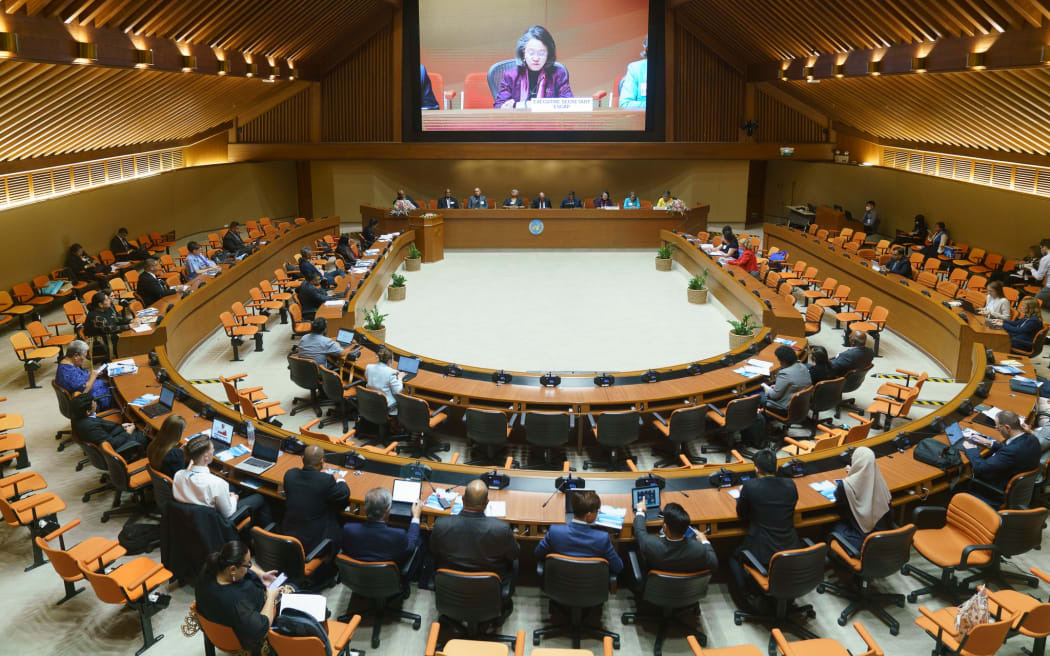 The ESCAP meeting in Bangkok