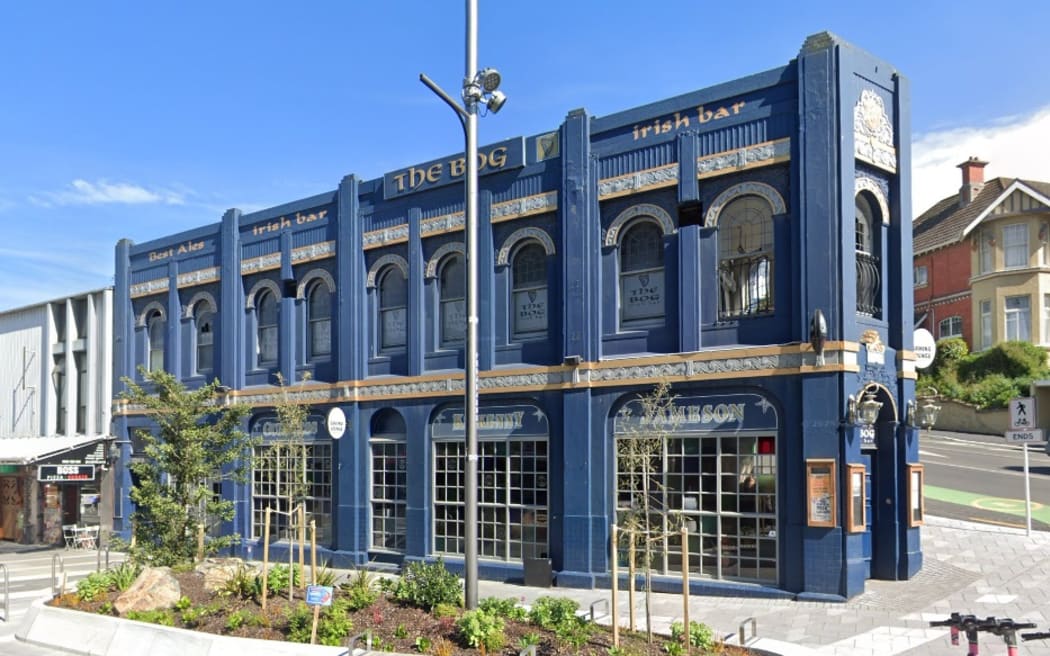 The Bog Irish bar in central Dunedin.