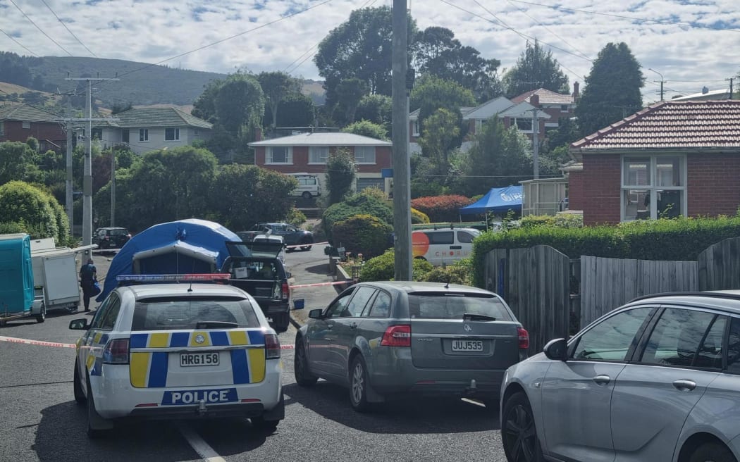 Police are continuing to investigate the sudden death of a man on Hillary Street in the north Dunedin suburb of Liberton. He was found on 29 January. Pictures taken 30 January 2024.